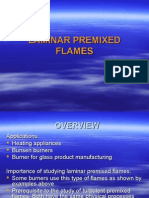 Laminar Premixed Flame Structure