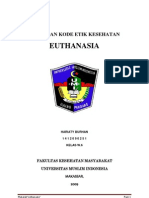 Реферат: Euthenasia Essay Research Paper The term Euthanasia