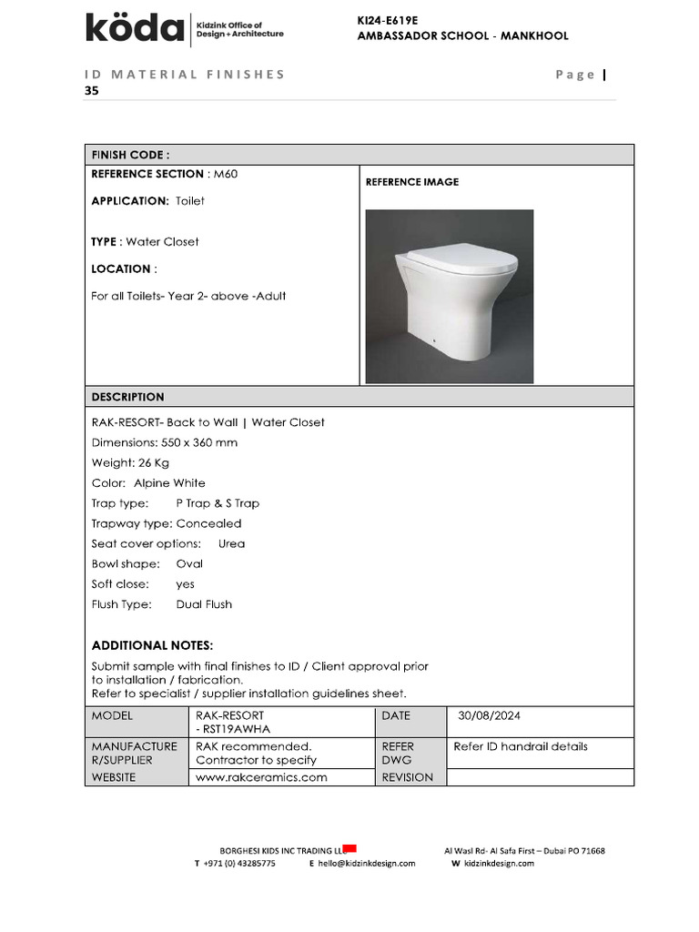 Sanitary WC | PDF