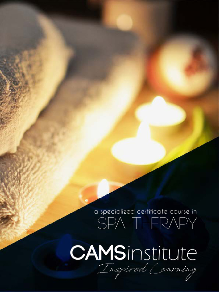 Spa Therapy Certificate Course Online | PDF | Massage | Distance Education
