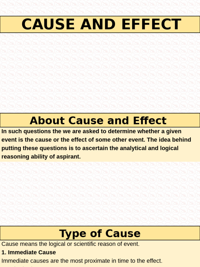 L 43 Cause and Effect PDF Question Causality
