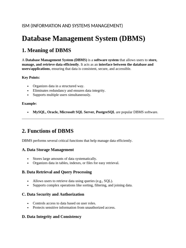 Understanding Database Management Systems | PDF | Databases | Software ...