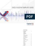 Download CAPIQ - Excel Plug-InTemplate Guide by Cisco Sevilla SN94975091 doc pdf