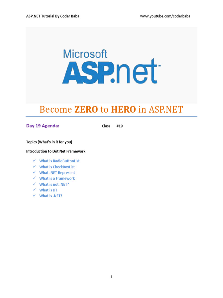 ASP.NET RadioButtonList Tutorial | PDF | Computer Programming | Software