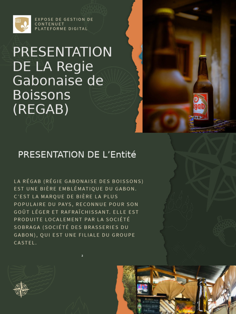 Régab : Bière emblématique du Gabon | PDF | LinkedIn