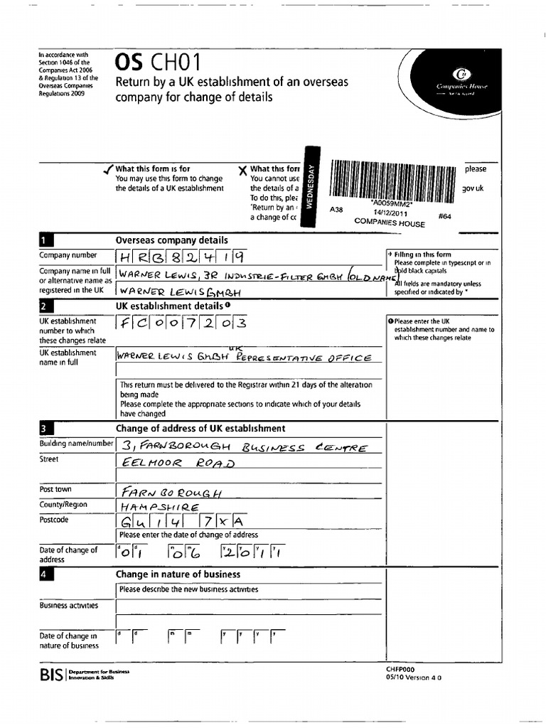 Companies House Document (2) | PDF