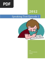 Download Speaking Test Episode 12012 by Puteri Kecil SN94977410 doc pdf