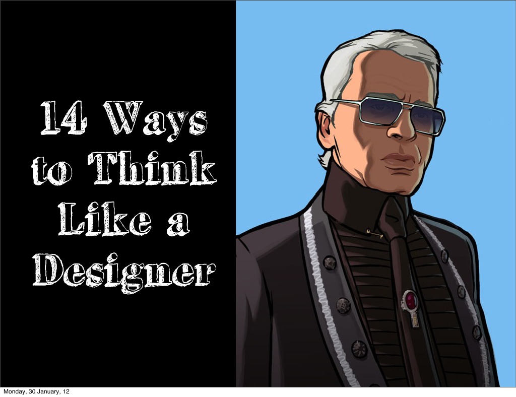 14 Ways To Think Like A Designer | PDF | Storytelling | Cognition