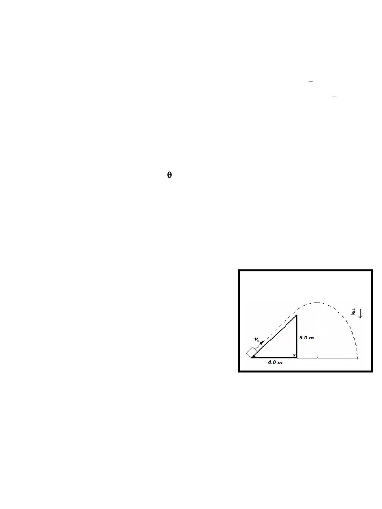 Physics 1 Midterm Exam Questions | PDF