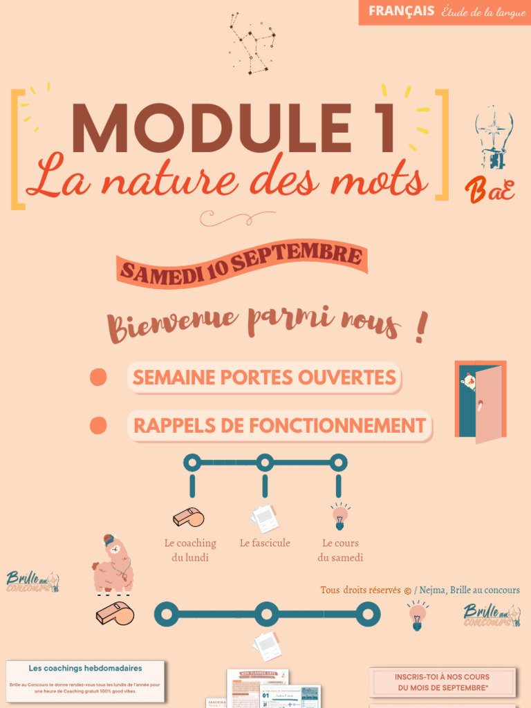 Comprendre la nature des mots en français | PDF | Nature (grammaire ...