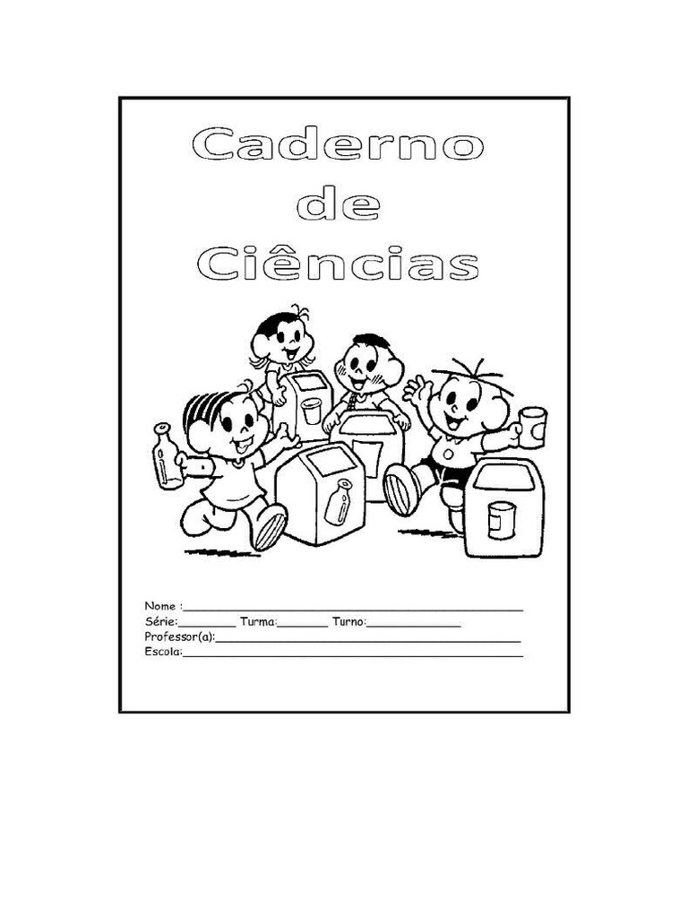 Capa Caderno de Cincias Da Natureza | PDF