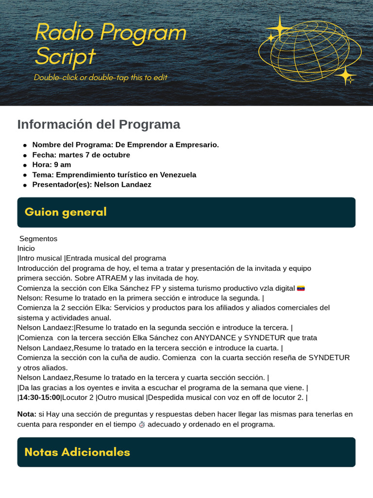 Split Radio Program Script 20251001 082127 0000 Pages | PDF