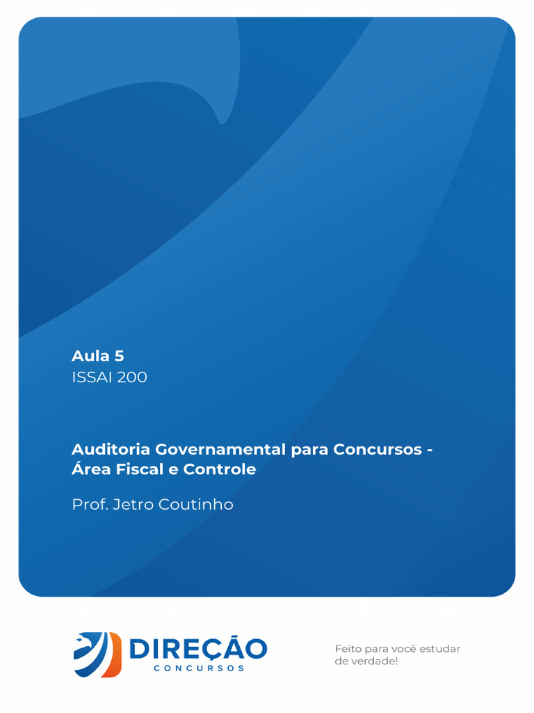 Issai 200 | PDF | Contabilidade | Relatório anual