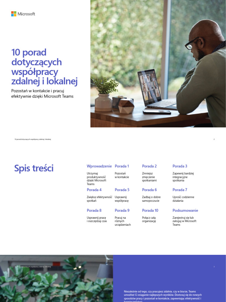 MIXROSOFT - 10 Porad - Współpraca Zdalna I Lokalna | PDF