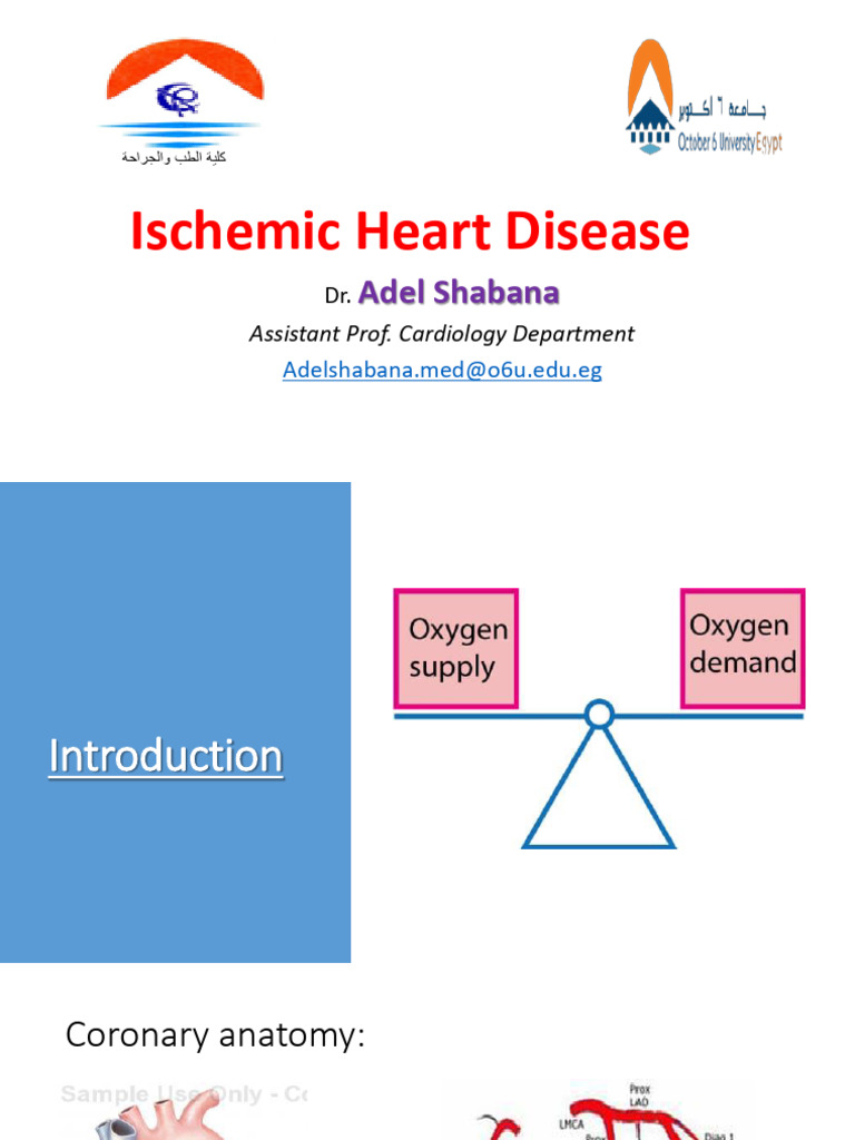 Ischemic Heart Disease Overview | PDF | Myocardial Infarction ...