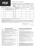 TDSB Community Involvement Form | PDF