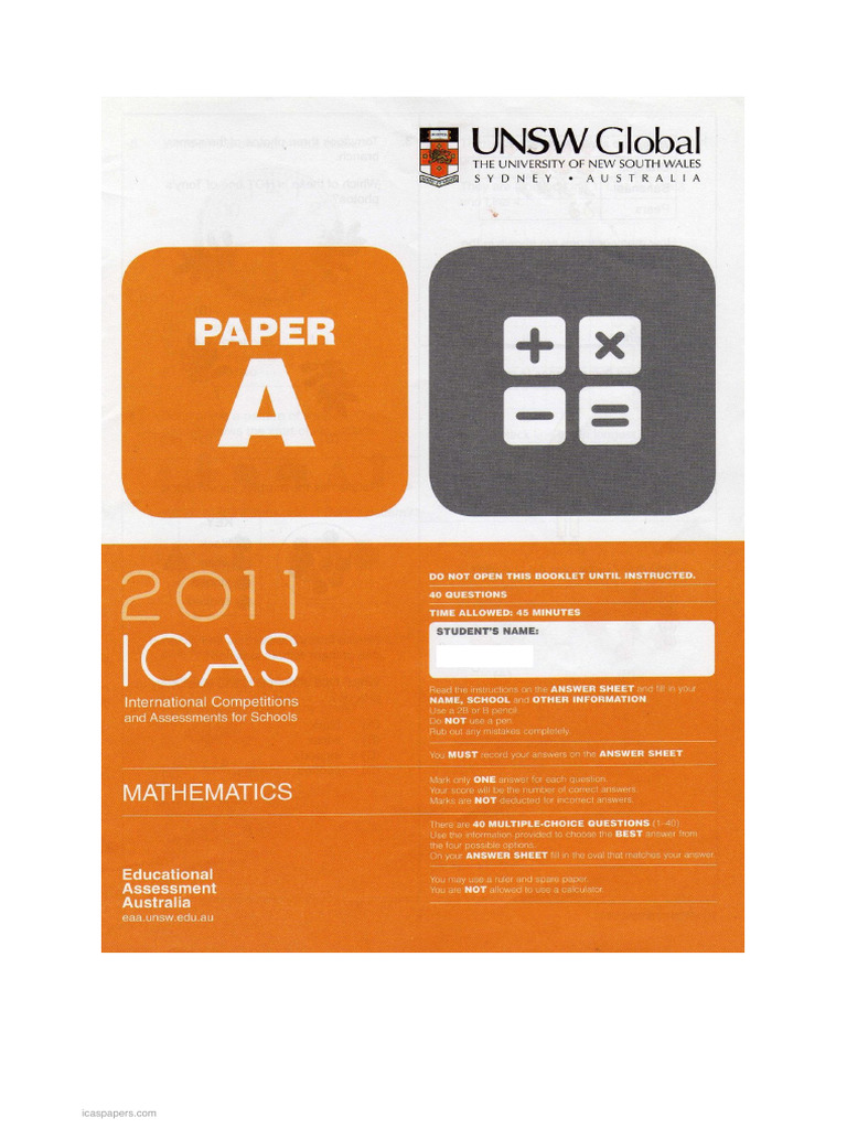 ICAS Papers Overview and Resources | PDF
