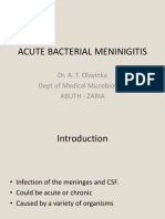 Acute Bacterial Meninigitis