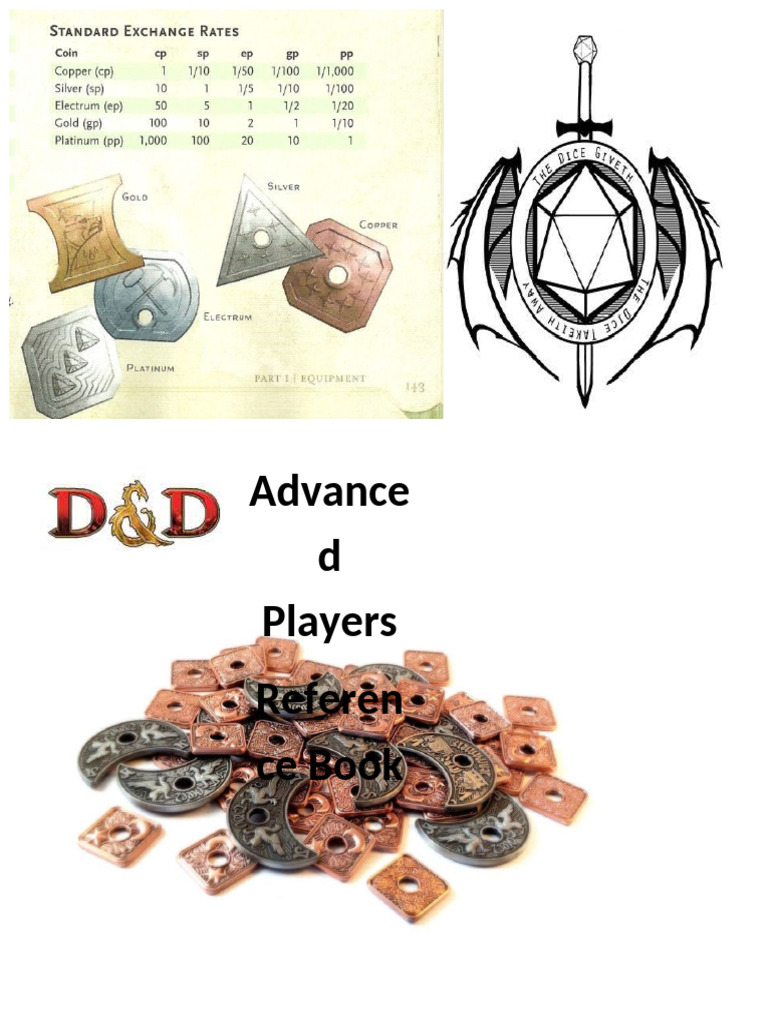 Advanced Players Reference Cover | PDF