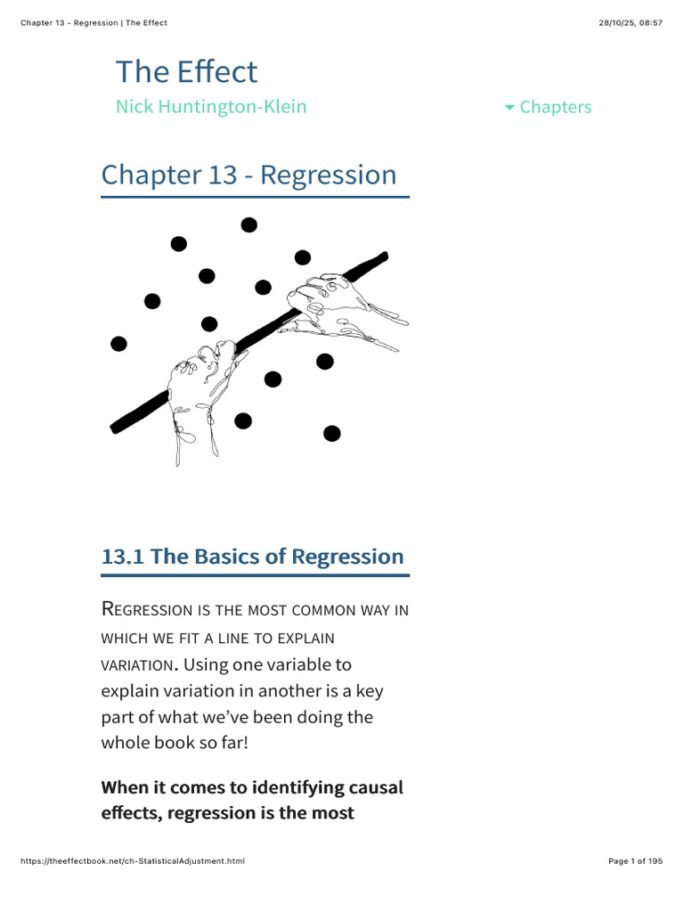 Understanding Regression Basics | PDF | Errors And Residuals | Linear ...