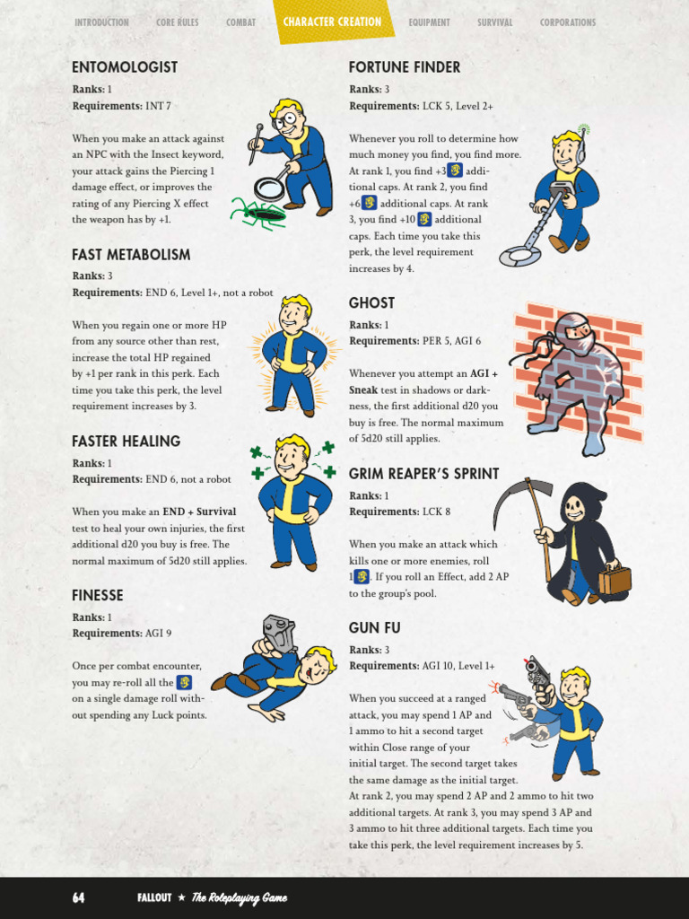 Fallout_Core_Rulebook_ | PDF | Video Games | Role Playing