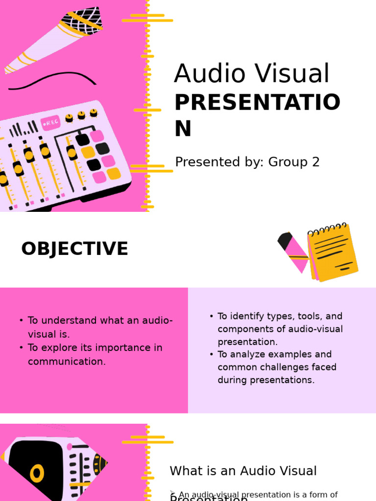 Understanding Audio-Visual Presentations | PDF | Communication | Multimedia
