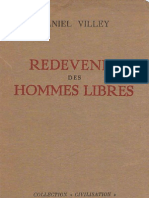 Villey Redevenir Des Hommes Libres