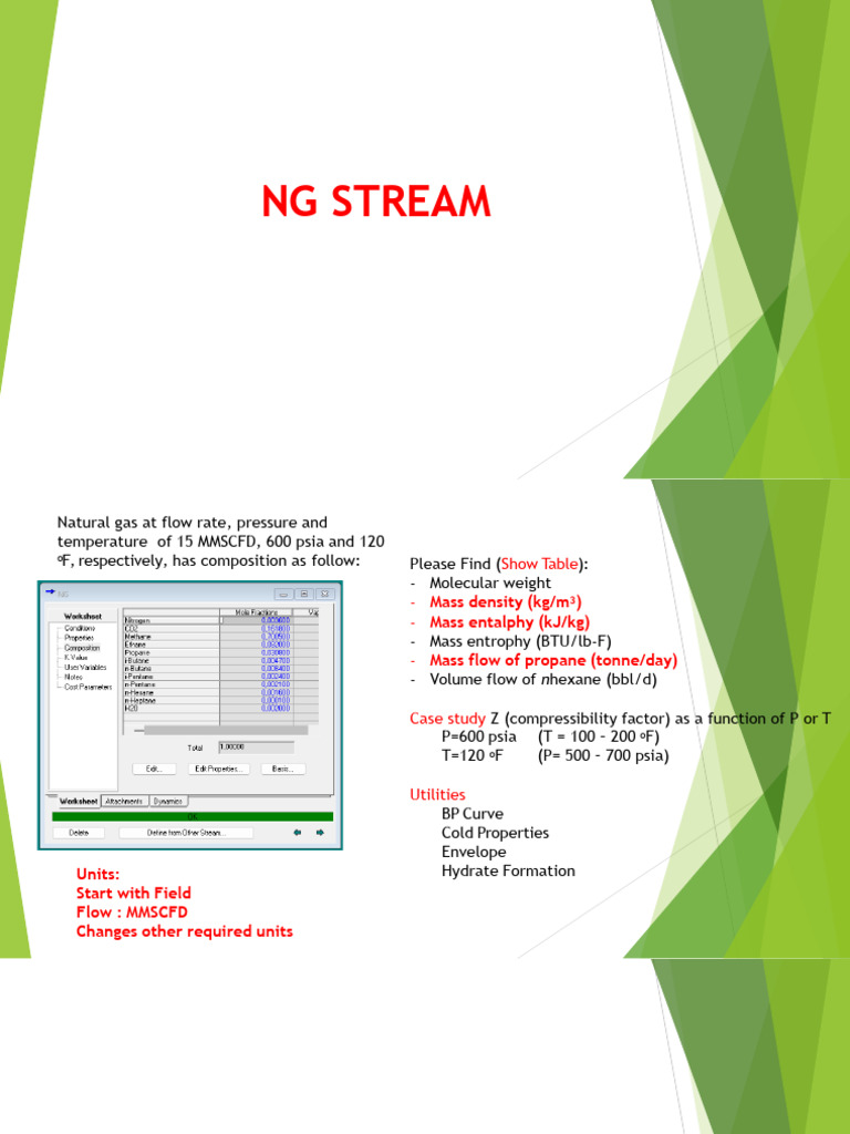 Natural Gas Properties and Cycle Analysis | PDF | Gas Technologies | Gases