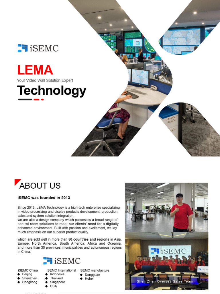 Intelligent Video Wall Solutions | PDF | Hdmi | Computer Monitor