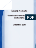 Echitatea in Educatie