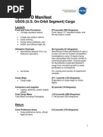 Main Spacex Manifest 042012