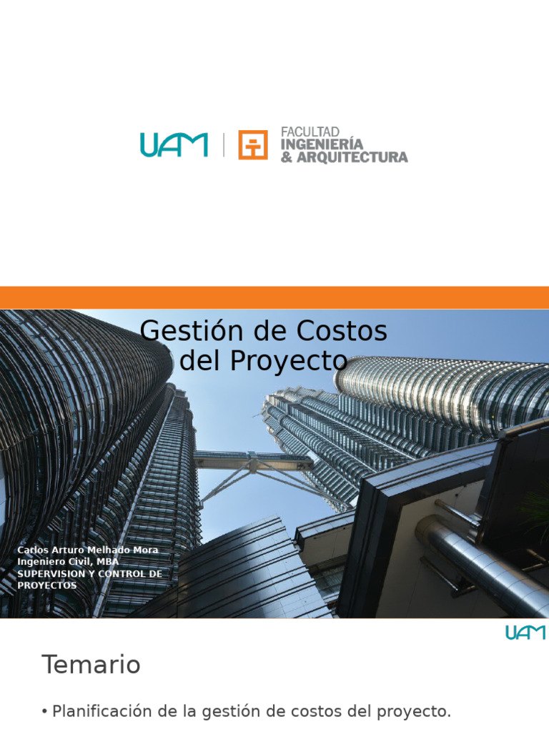 Gestión Efectiva de Costos en Proyectos | PDF | Presupuesto | Economias