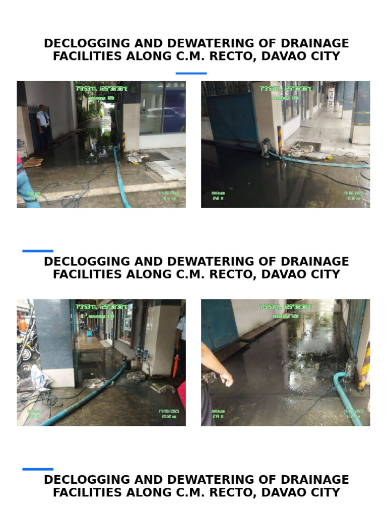 Declogging Davao City Drainage Systems | PDF