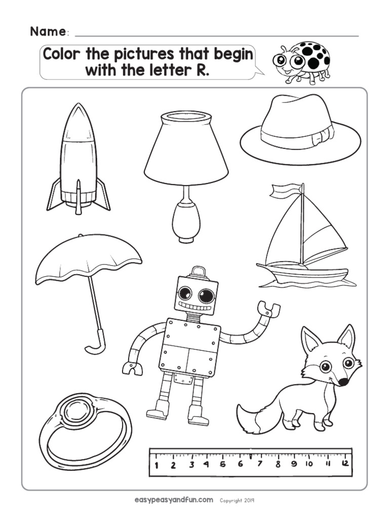 Fun Activities for Learning Letter R | PDF