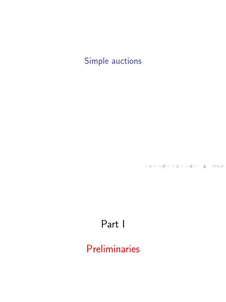 Chapter 2 - Slides | PDF | Auction | Auction Theory