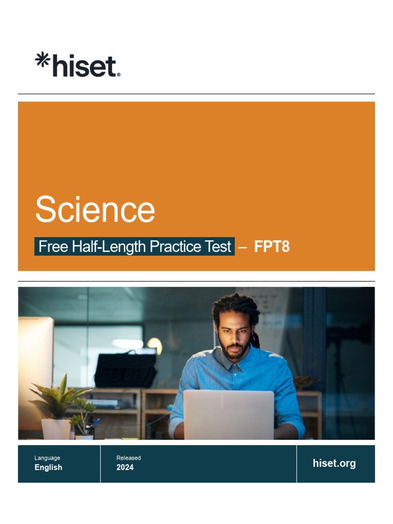 Free HiSET Science Practice Test FPT8 | PDF | Force | Orbit
