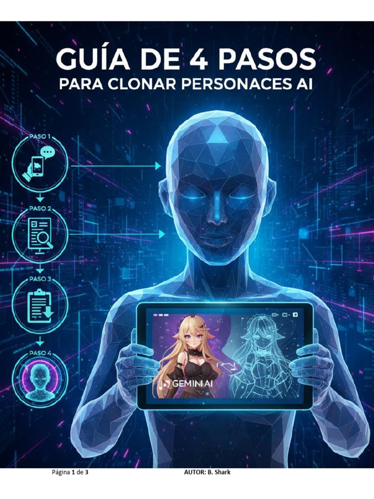 Clonación de Personajes AI en 4 Pasos | PDF | Informática
