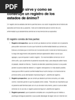 ¿Para qué sirve y como se construye un registro de los estados de ánimo