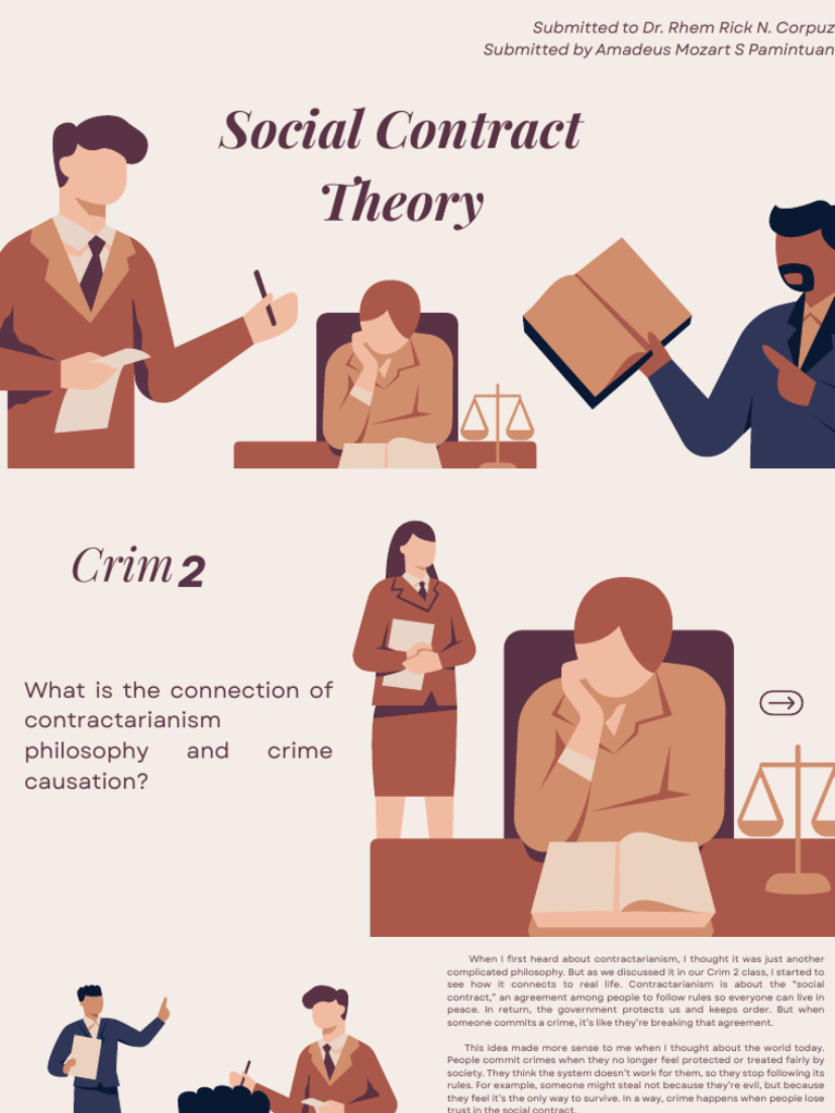Contractarianism and Crime Causation | PDF