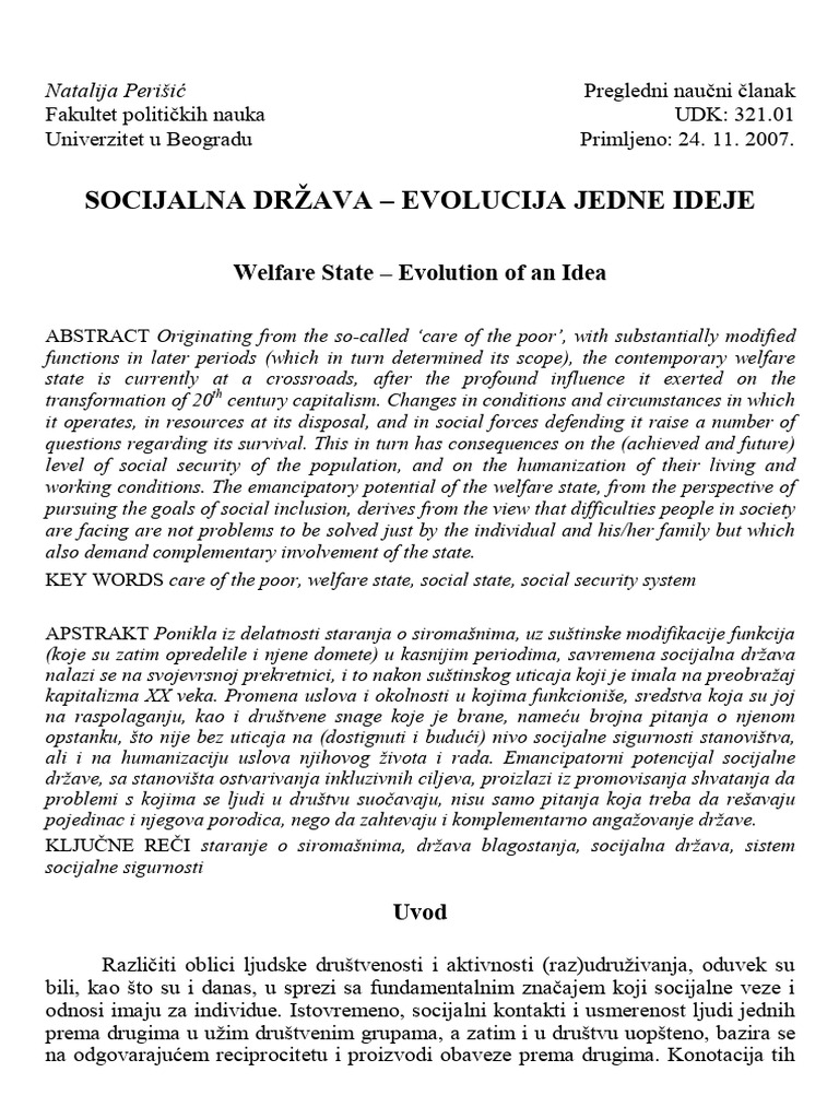 Tpsp Литература За Испит - перишић | PDF