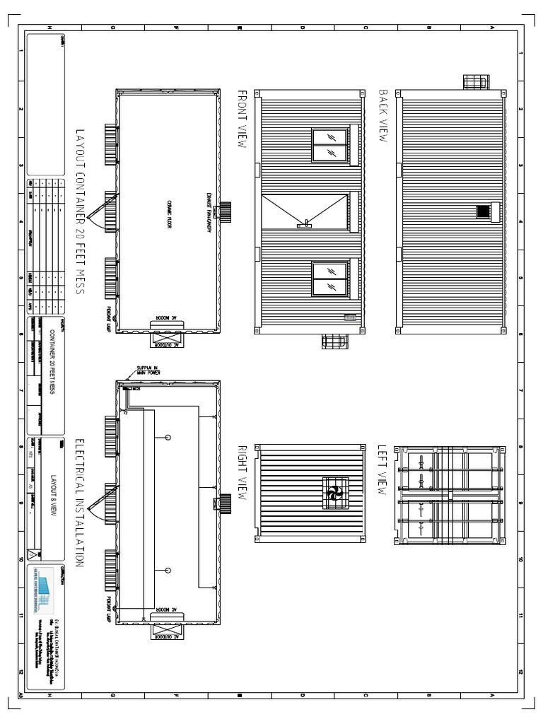 Gambar Container 20 Feet MESS | PDF