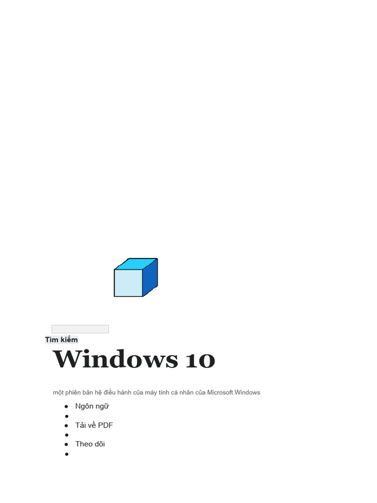 Win 10 | PDF