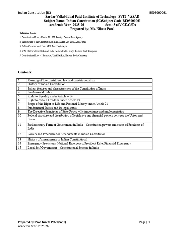 IC - Question Bank All Topics. | PDF | Constitution | Government