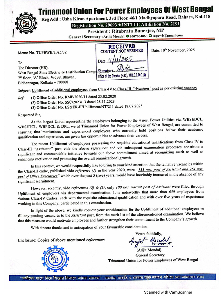 Upliftment of Additional Employees To Assistant Post | PDF
