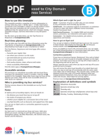 GO Train Schedule Overview | PDF | Public Transport