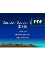 Decision Support Systems (DSS)