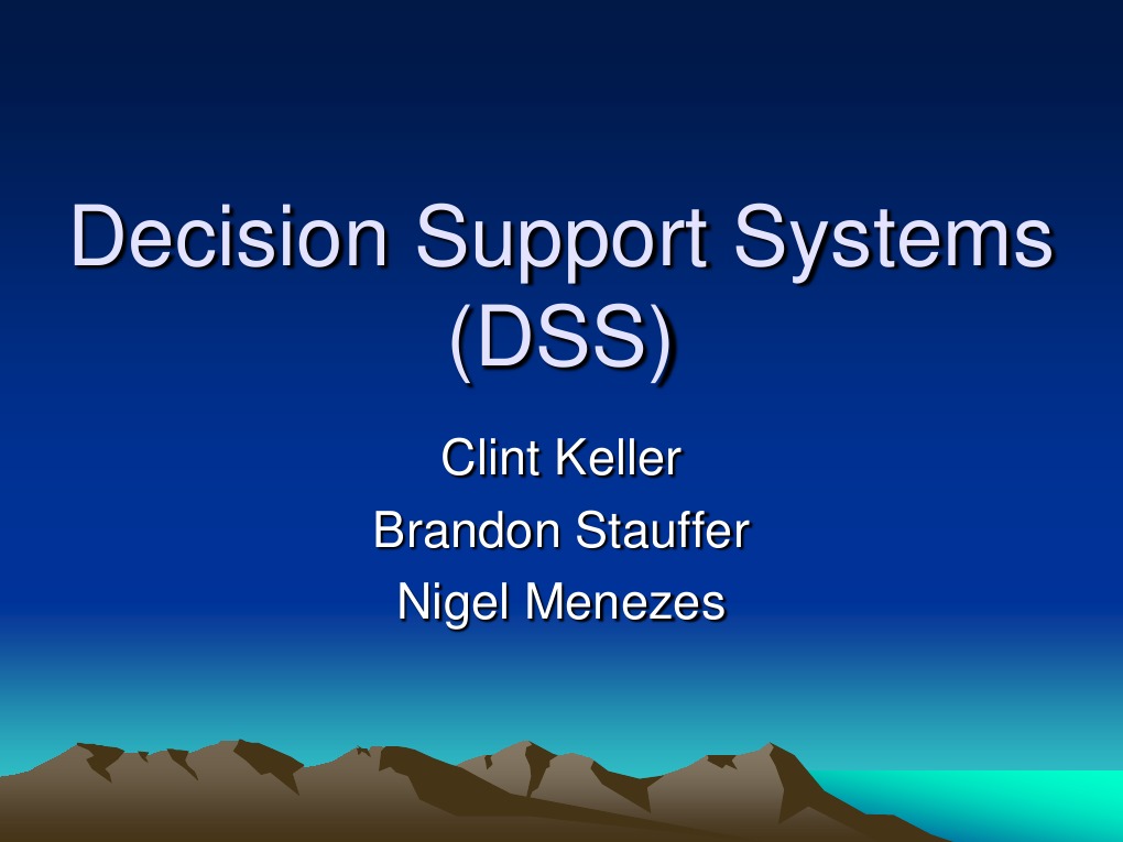 Understanding Decision Support Systems | PDF | Business | Art