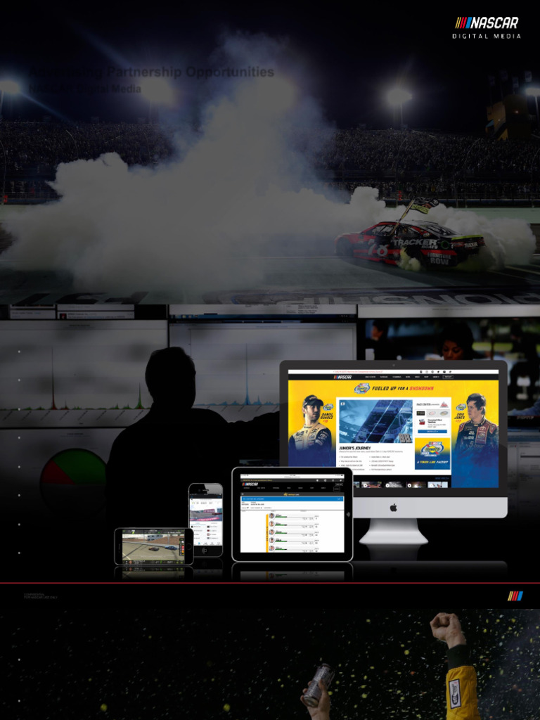 2018 Nascar NDM Media Kit Full Aug 2018 | PDF | Nascar | Snapchat