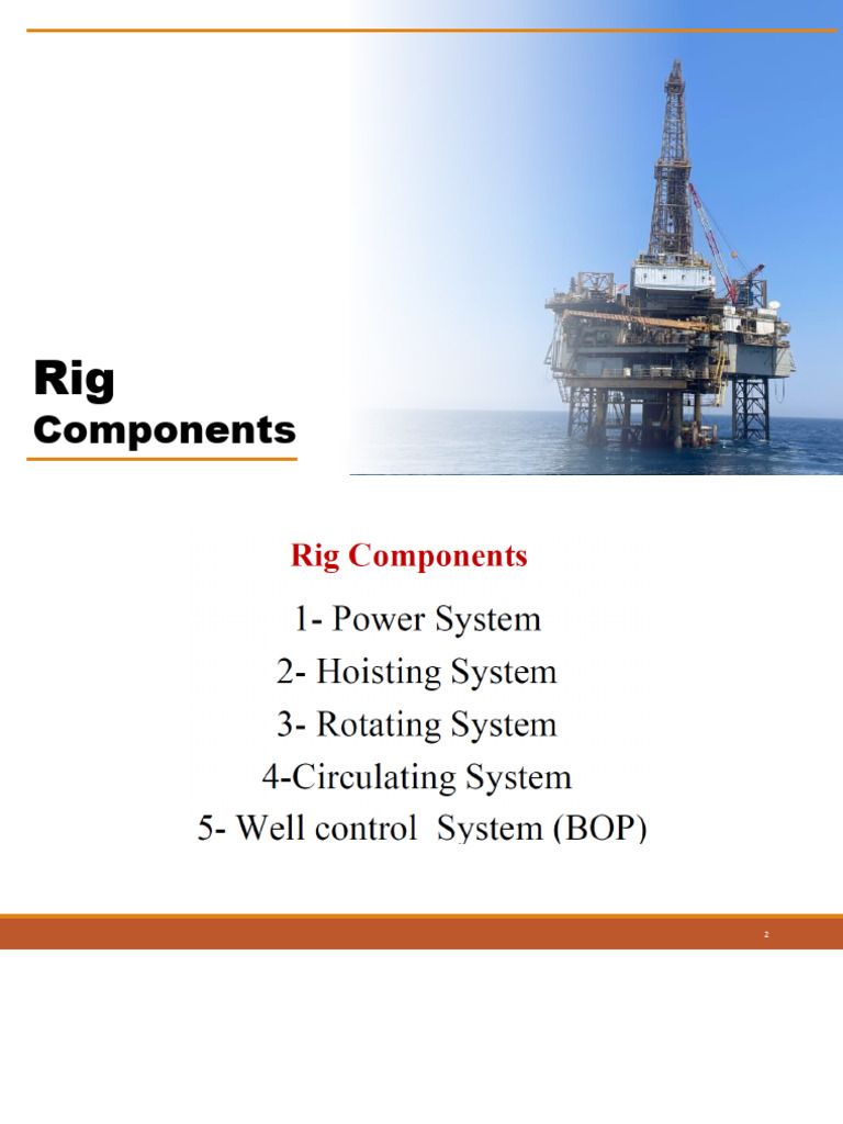 Rig Components Overview and Systems | PDF