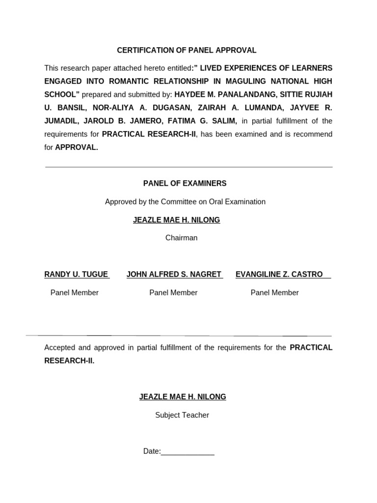 ACKNOWLEDGEMENT | PDF | Methodology | Learning